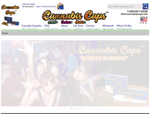 Tablet Screenshot of cannabiscaps.net